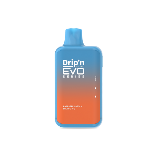 Drip'n by Envi EVO Series 28k Disposable - Raspberry Peach Mango Ice