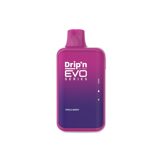 Drip'n by Envi EVO Series 28k Disposable - Triple Berry | Buy Online | Best Vaping Experience | Long-Lasting Flavor & Performance