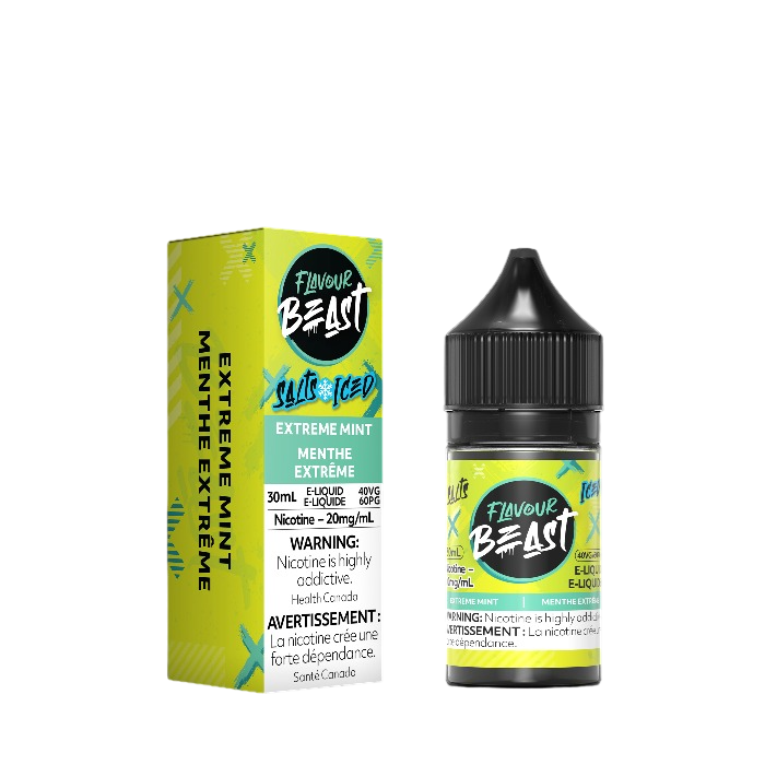 FLAVOUR BEAST EXTREME MINT SALTS E-LIQUID | Buy Online | Best Vaping Experience | Long-Lasting Flavor & Performance