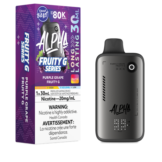 FLAVOUR BEAST ALPHA 80K - PURPLE GRAPE FRUITY G