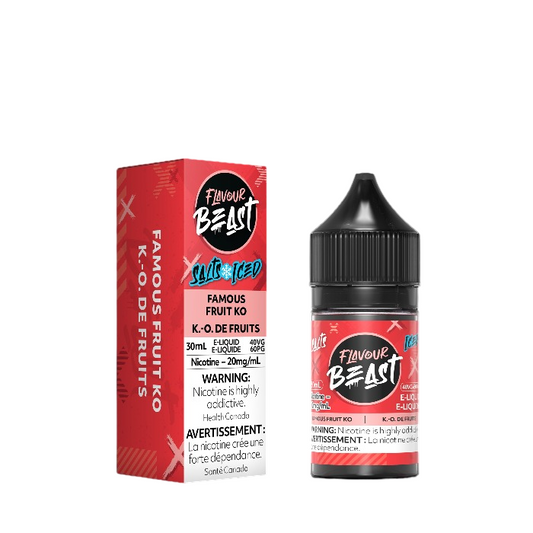 FLAVOUR BEAST FAMOUS FRUIT KO SALTS E-LIQUID