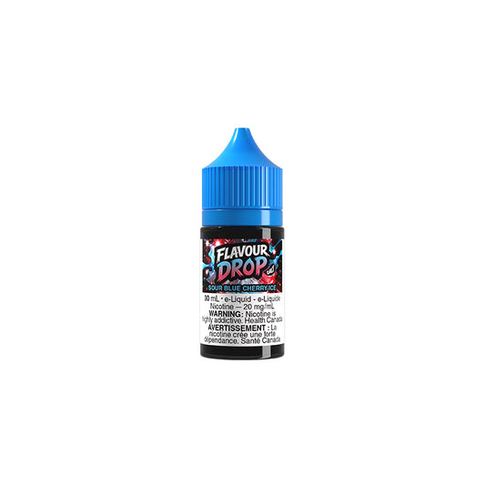 FLAVOUR DROP 30ML SALT 20MG SOUR BLUE CHERRY ICE