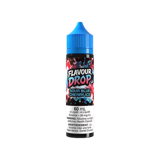 Flavour Drop 60ml salt Sour Blue Cherry Ice