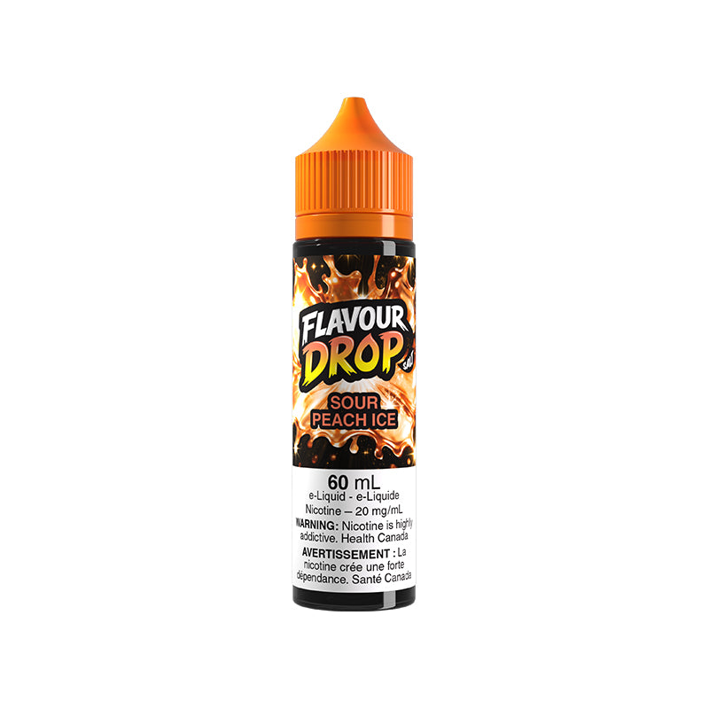 FLAVOUR DROP SALT 60ML SOUR PEACH ICE