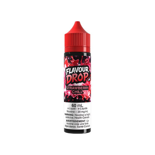 FLAVOUR DROP 60ML SALT STRAWBERRY CHILL ICE 
