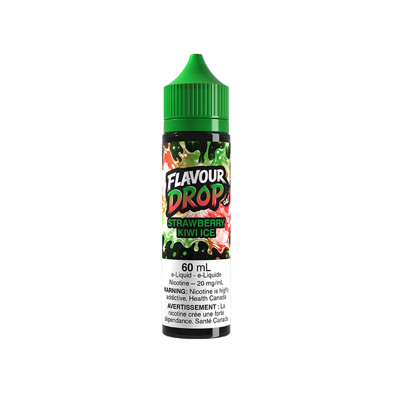 FLAVOUR DROP 60ML SALT STRAWBERRY KIWI ICE