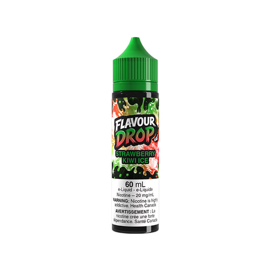 FLAVOUR DROP 60ML SALT STRAWBERRY KIWI ICE