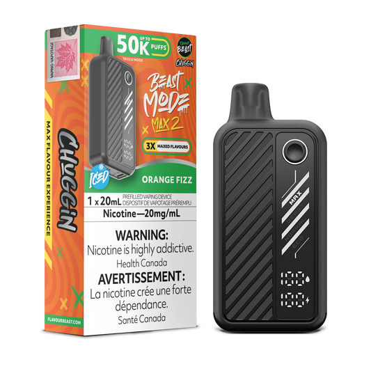 Flavour Beast Beast Mode Max 2 jetable - Orange Fizz