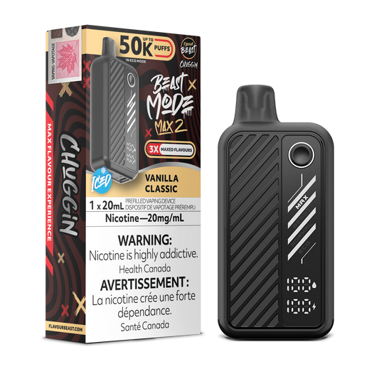Flavour Beast Beast Mode Max 2 jetable - Vanille classique