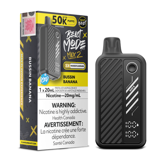 FLAVOUR BEAST MAX 2 DISPOSABLE YELLOW DEVICE - Right