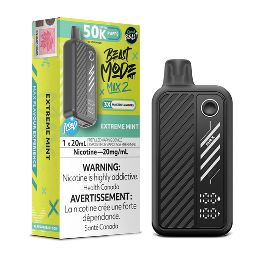 Flavour Beast Beast Mode Max 2 Jetable - Menthe Extrême