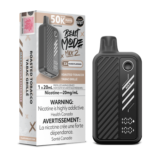 Flavour Beast Beast Mode Max 2 jetable - Tabac torréfié