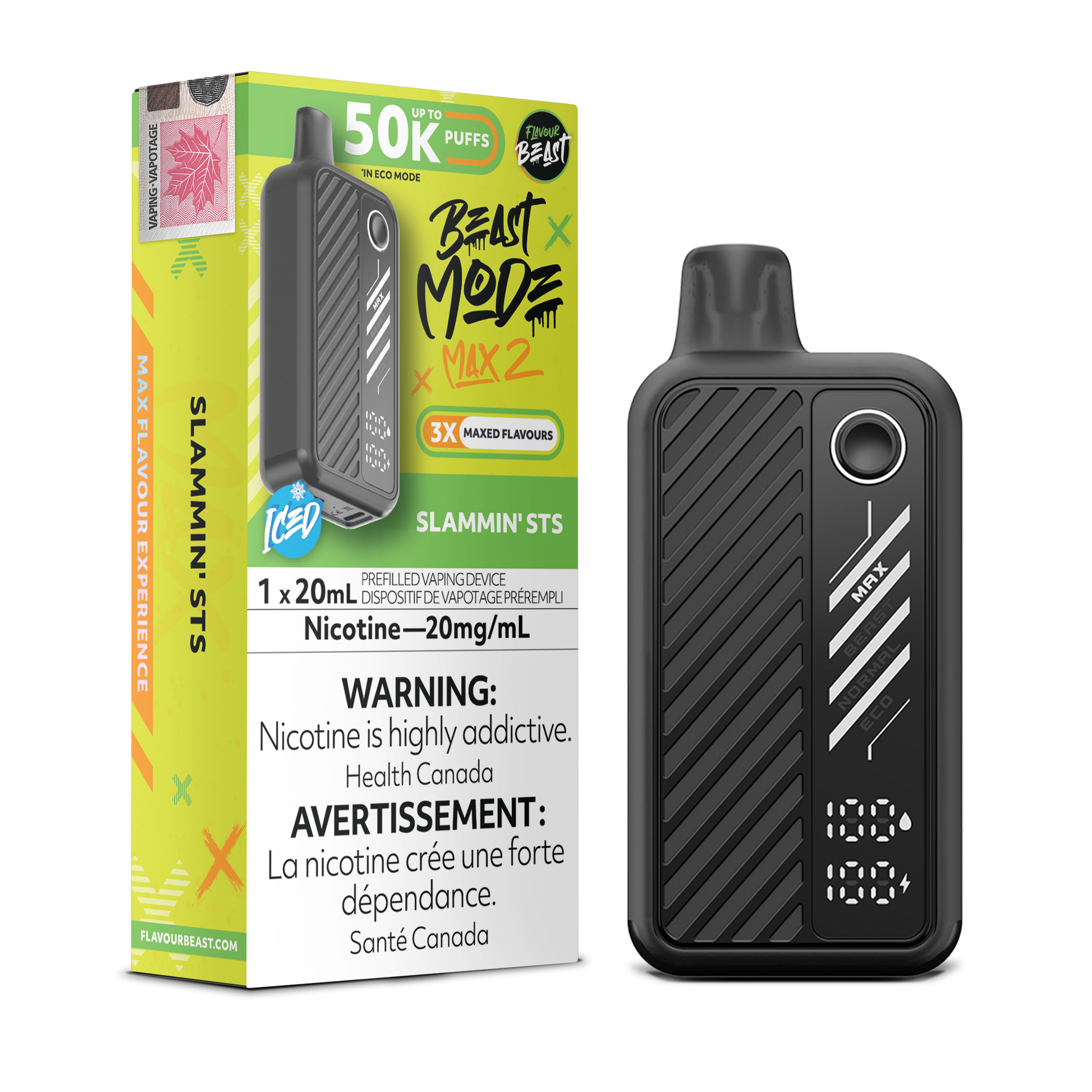 Flavour Beast Beast Mode Max 2 Disposable - Slammin' STS Flavour Beast Beast Mode Max 2