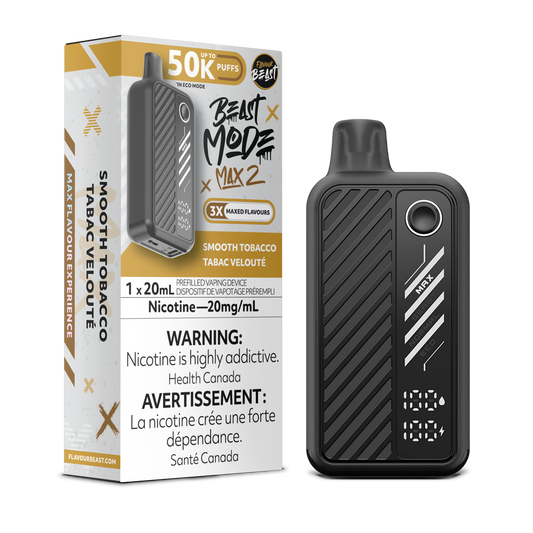 Flavour Beast Beast Mode Max 2 jetable - Tabac doux