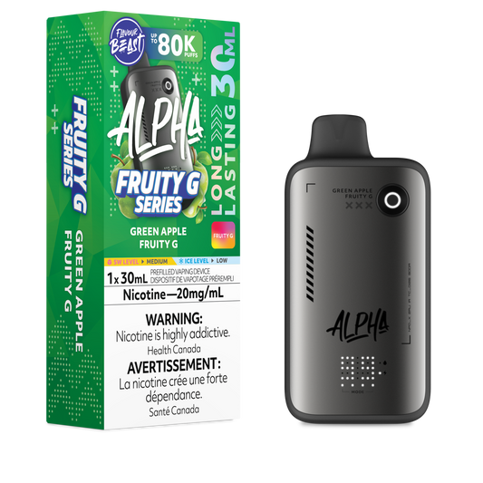 Flavour Beast Alpha 80k - Green Apple Fruity G