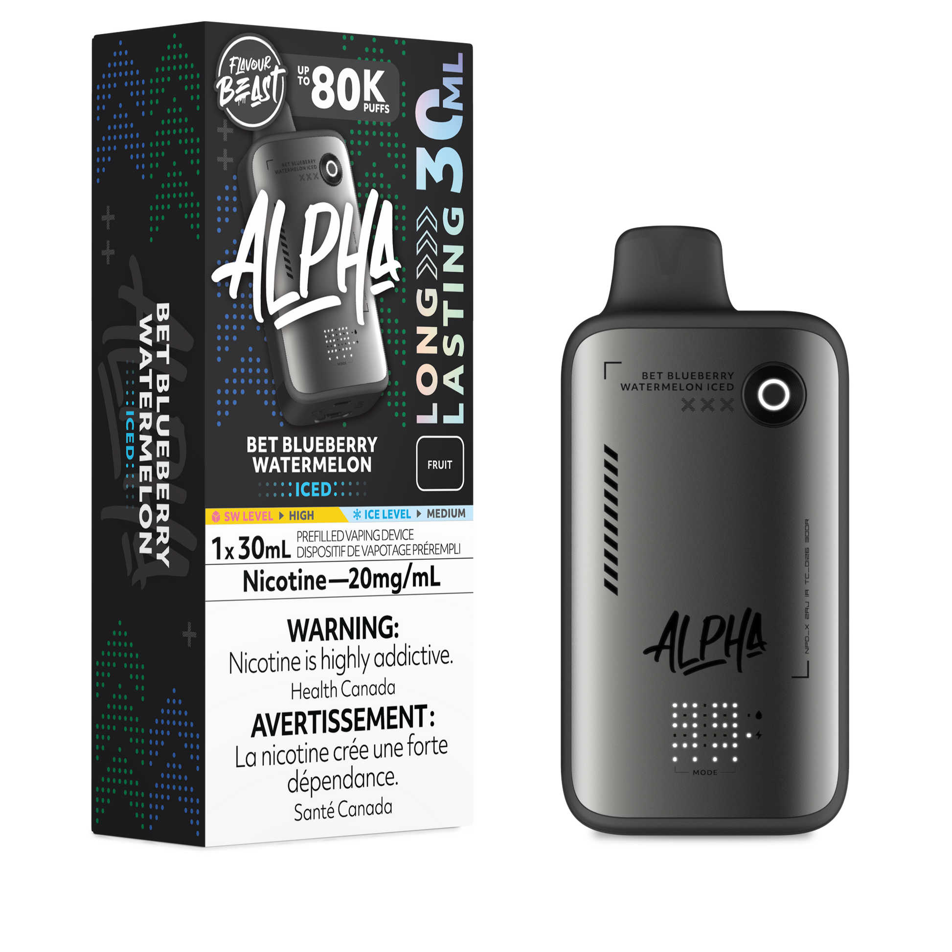 Flavour Beast Alpha Bet Blueberry Watermelon Alpha