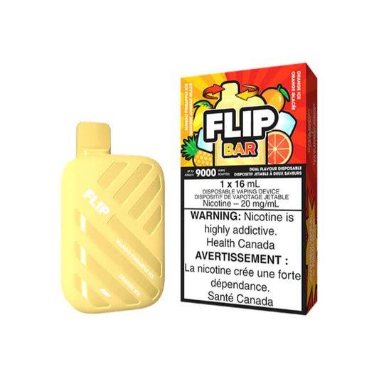 FLIP BAR MANGO PINEAPPLE ICE & ORANGE ICE DISPOSABLE VAPE