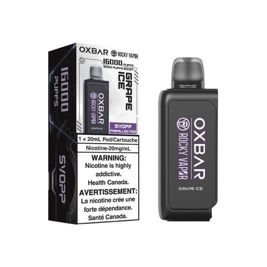 OXBAR SVOPP 16K POD - GRAPE ICE, 20ML