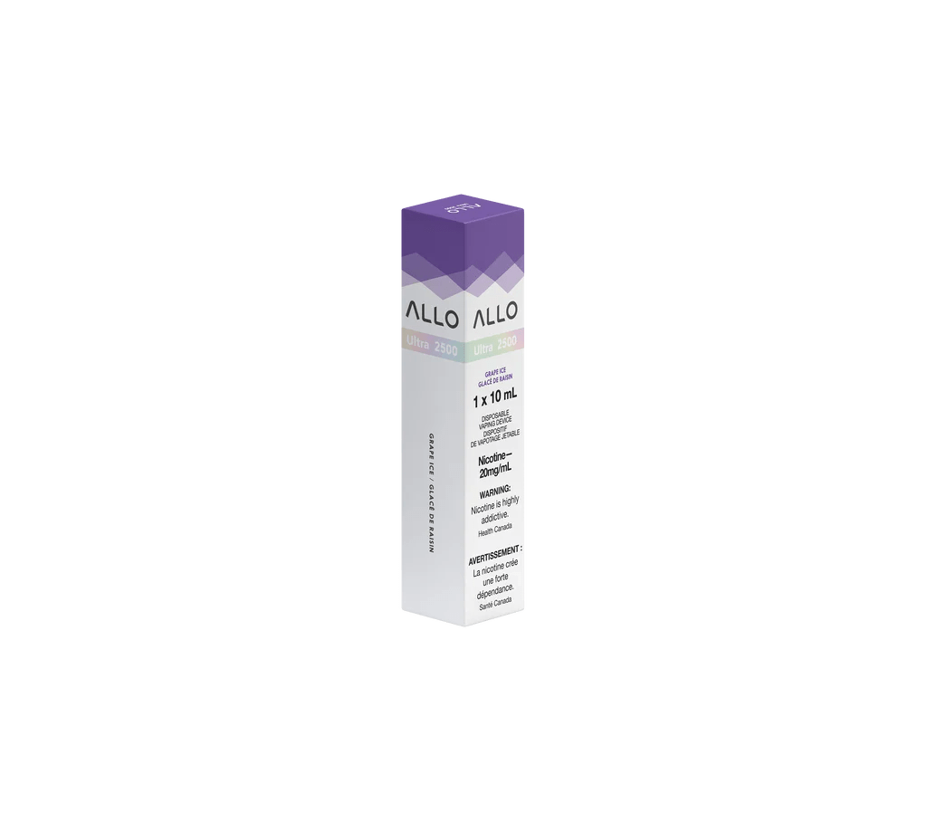 ALLO ULTRA 2500 DISPOSABLE - GRAPE ICE