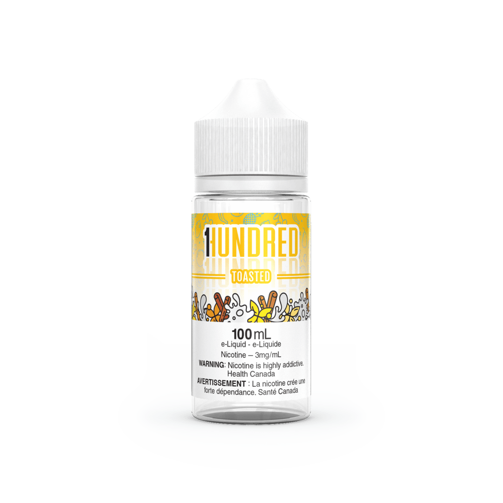 1HUNDRED E-LIQUID - TOASTED | Buy Online | Best Vaping Experience | Long-Lasting Flavor & Performance