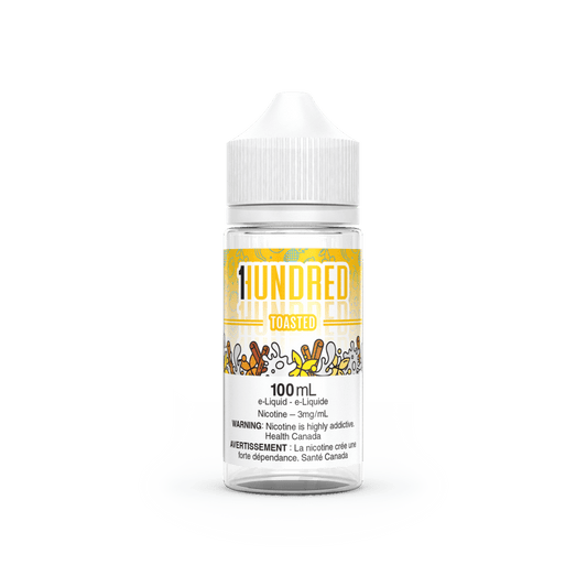 1HUNDRED E-LIQUID - TOASTED | Buy Online | Best Vaping Experience | Long-Lasting Flavor & Performance