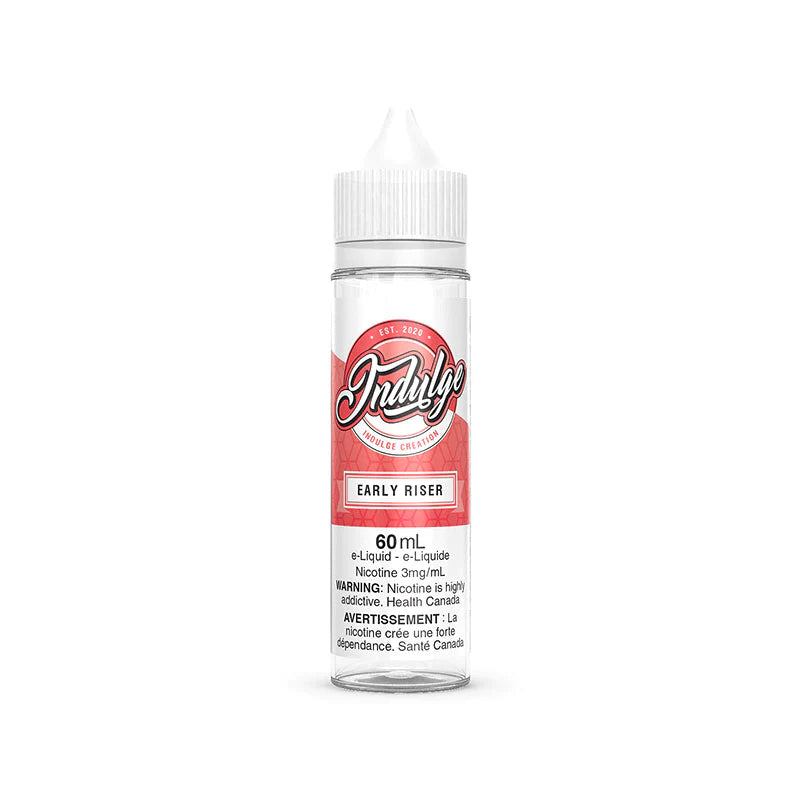 INDULGE E-LIQUID - EARLY RISER | Buy Online | Best Vaping Experience | Long-Lasting Flavor & Performance