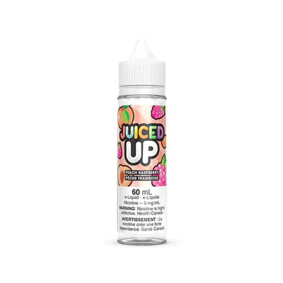 JUICED UP E-LIQUID - PEACH RASPBERRY | Buy Online | Best Vaping Experience | Long-Lasting Flavor & Performance