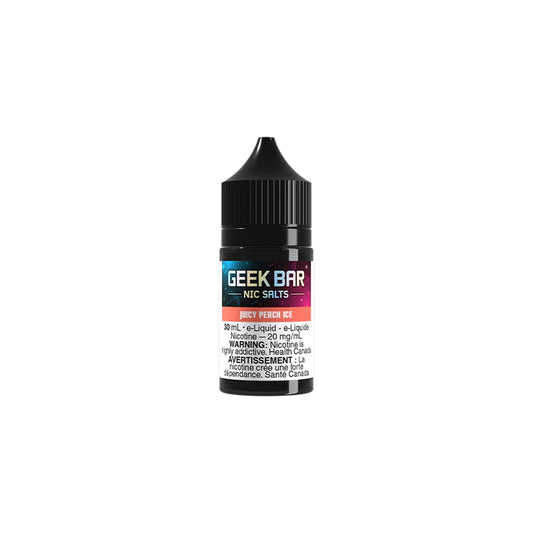 Geek Bar e-liquid bottle on a white background