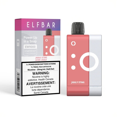 ELF BAR EW9000 Starter Kit - Jiggly Sting, 9000 Puffs | Buy Online | Best Vaping Experience | Long-Lasting Flavor & Performance