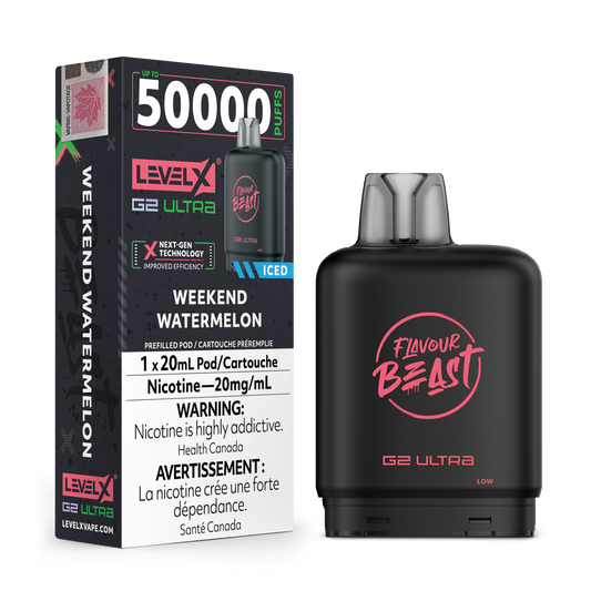 WEEKEND WATERMELON 20MG Level X Device by Flavour Beast