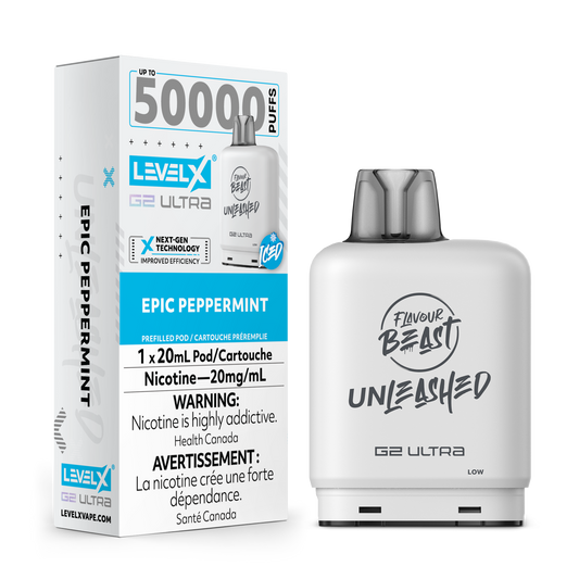 EPIC PEPPERMINT 20MG Level X Device by Flavour Beast