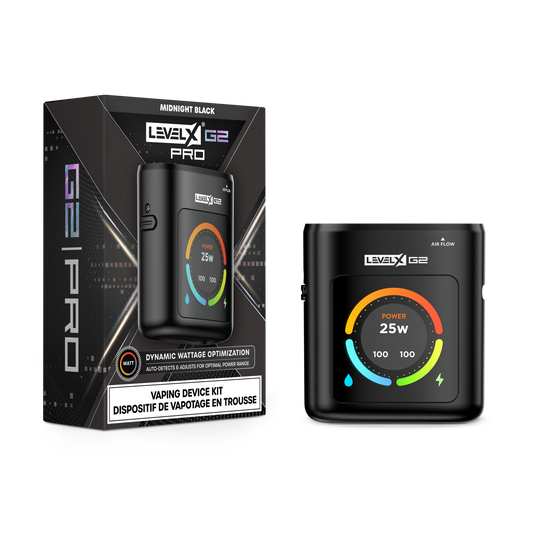 MIDNIGHT BLACK Level X Device by Flavour Beast
