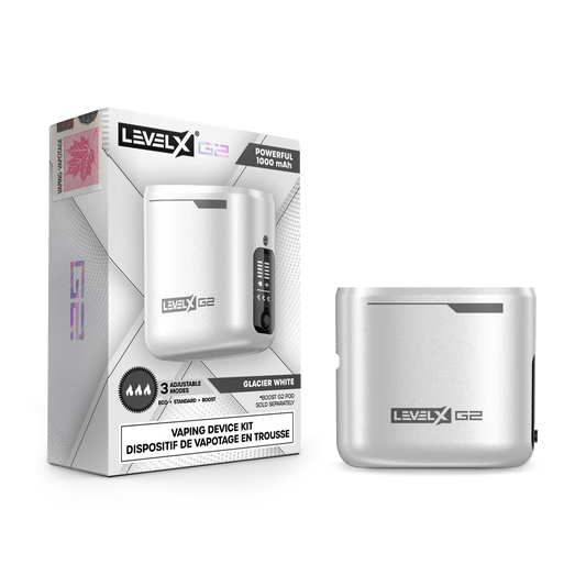 GLACIER WHITE Level X Device by Flavour Beast