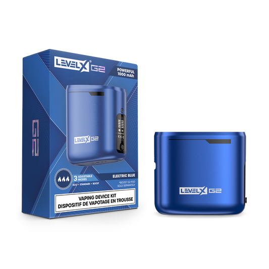 ELECTRIC BLUE Level X Device by Flavour Beast