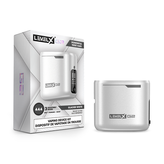 GLACIER WHITE Level X Device by Flavour Beast
