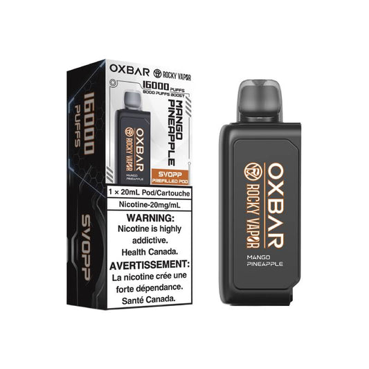 OXBAR SVOPP 16K POD - MANGO PINEAPPLE, 20ML | Buy Online | Best Vaping Experience | Long-Lasting Flavor & Performance