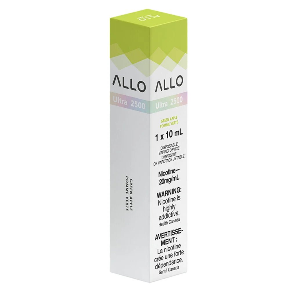 ALLO ULTRA 2500 DISPOSABLE - GREEN APPLE