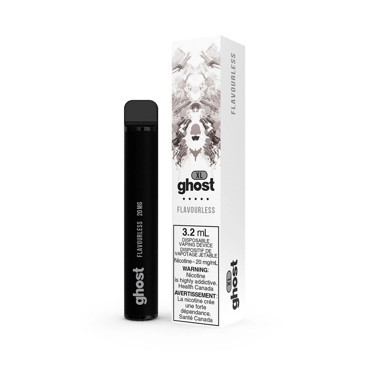 GHOST XL DISPOSABLE - FLAVOURLESS | Buy Online | Best Vaping Experience | Long-Lasting Flavor & Performance