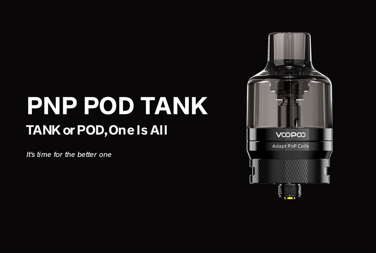 VOOPOO PNP TANK KIT 4.5ML BLACK