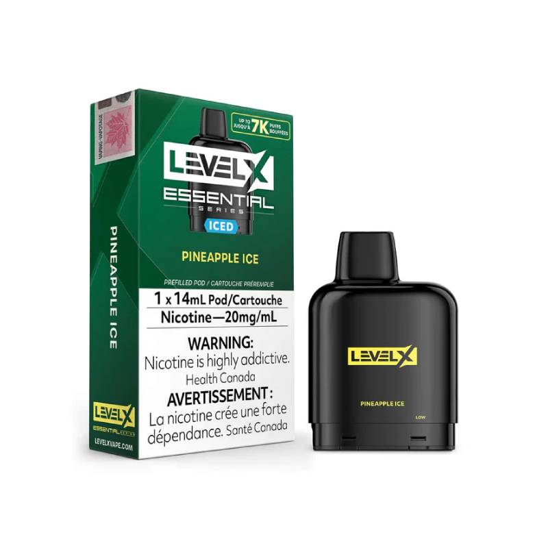 FLAVOUR BEAST LEVEL X ESSENTIAL PODS - PINEAPPLE ICE, 14 ML