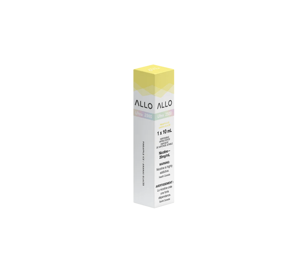 ALLO ULTRA 2500 DISPOSABLE - PINEAPPLE ICE