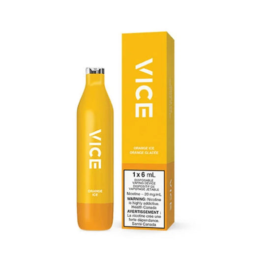 VICE 2500 DISPOSABLE - ORANGE ICE | Buy Online | Best Vaping Experience | Long-Lasting Flavor & Performance