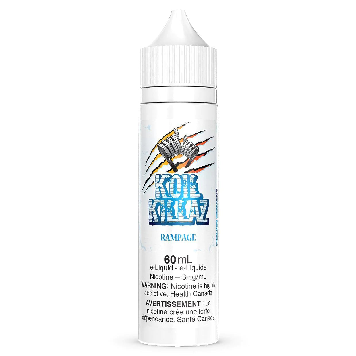 KOIL KILLAZ RAMPAGE POLAR EDITION 60ML | Buy Online | Best Vaping Experience | Long-Lasting Flavor & Performance