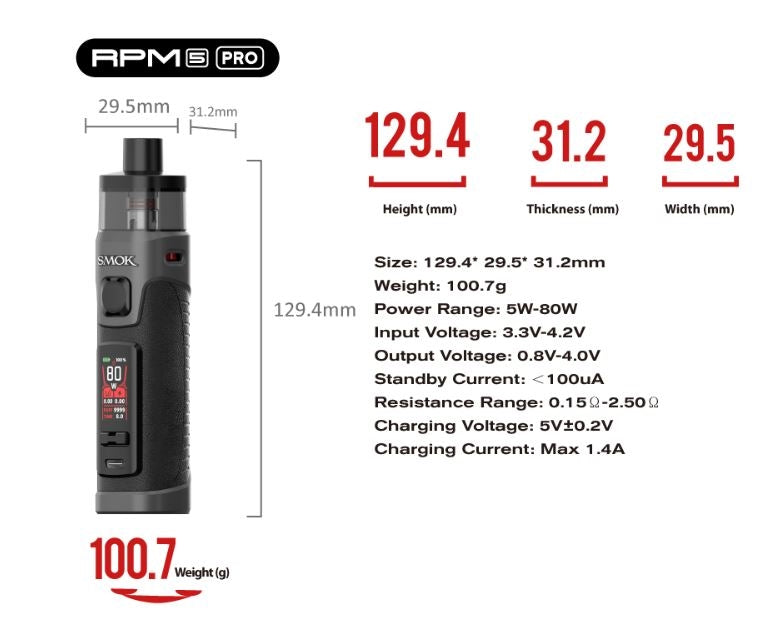 SMOK RPM 5 PRO KIT (CRC)