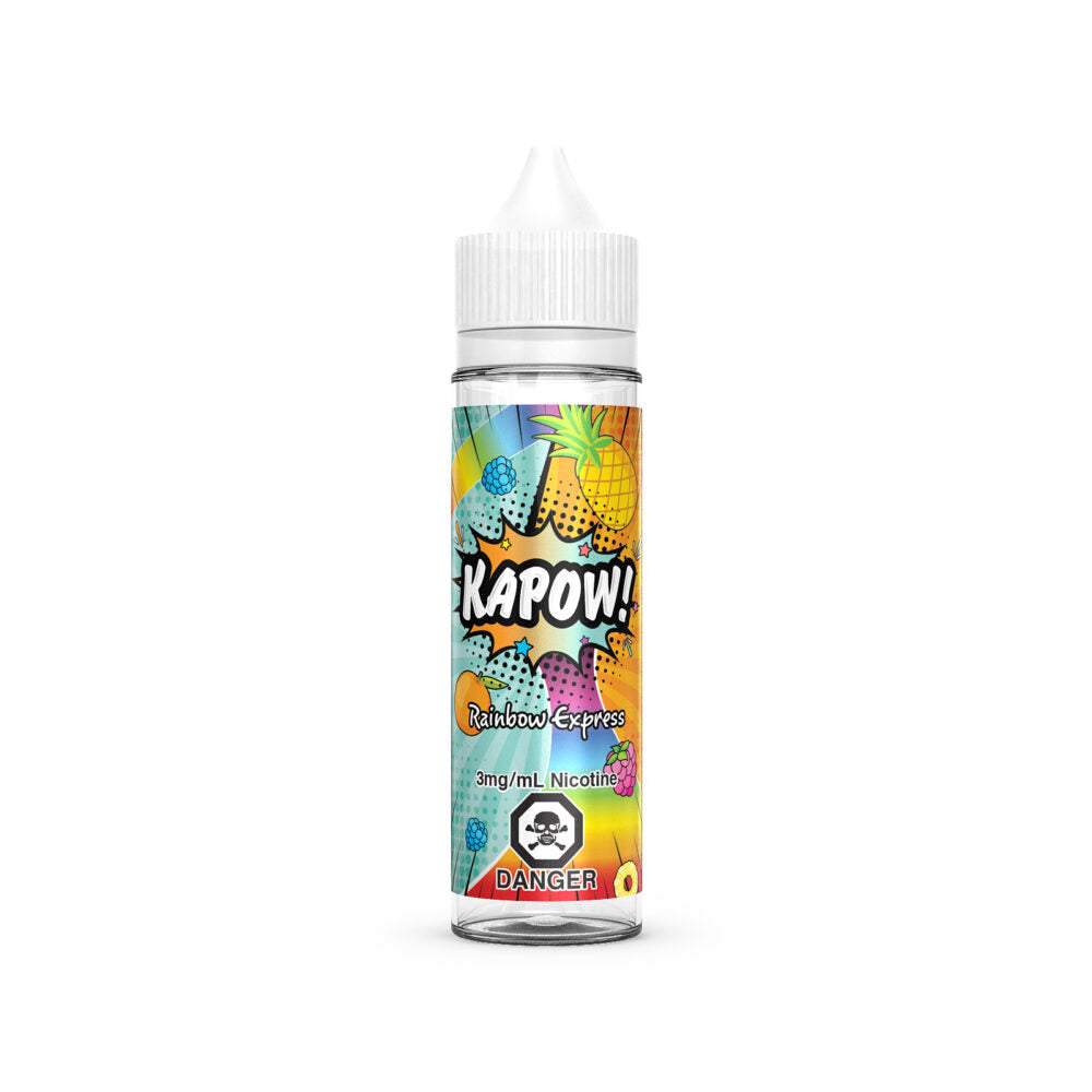 KAPOW E-LIQUID - RAINBOW EXPRESS | Buy Online | Best Vaping Experience | Long-Lasting Flavor & Performance