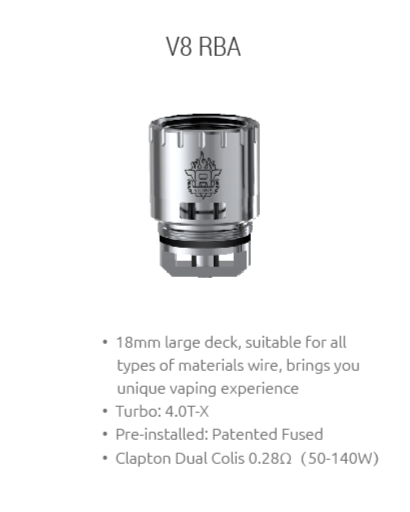 SMOK TFV8 RBA 1PC