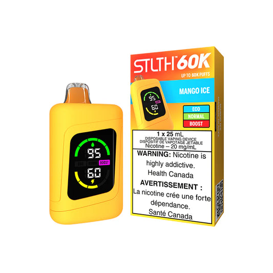 STLTH 60K BANANA ICE YELLOW DEVICE