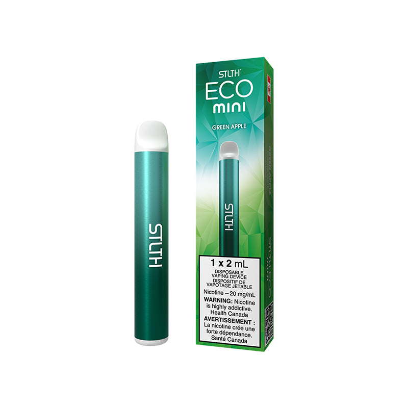 STLTH ECO MINI 2ML DISPOSABLE - GREEN APPLE