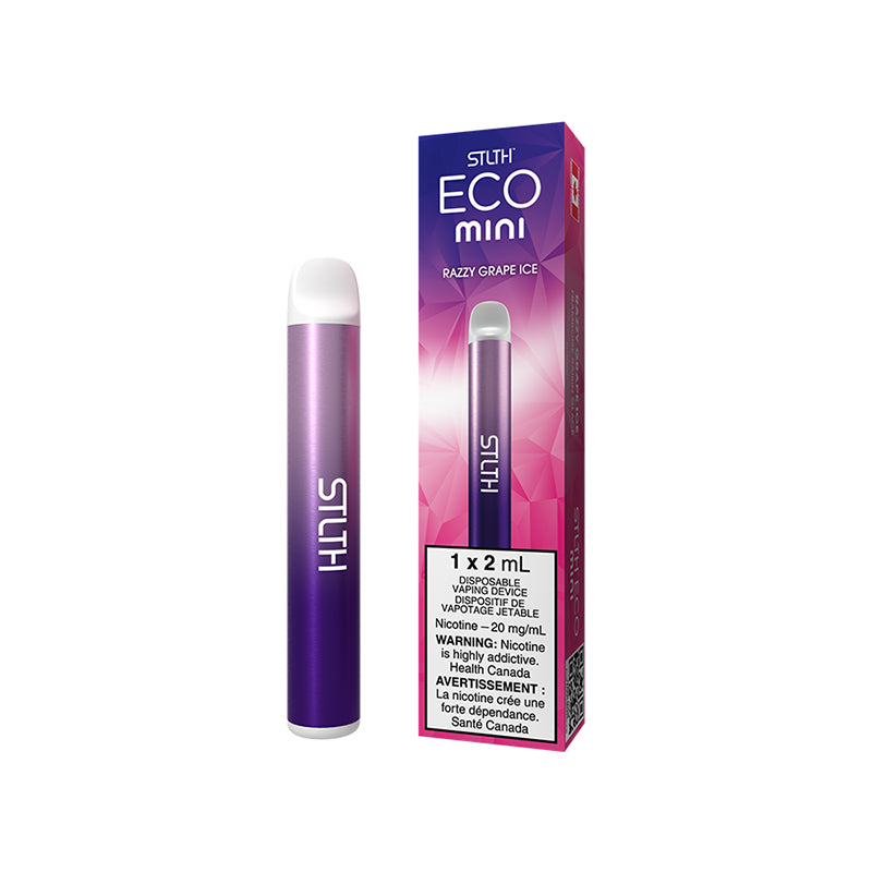 STLTH ECO MINI 2ML DISPOSABLE - RAZZY GRAPE ICE