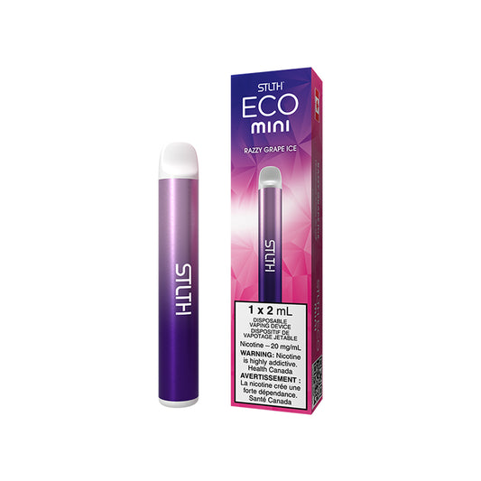 STLTH ECO MINI 2ML DISPOSABLE - RAZZY GRAPE ICE